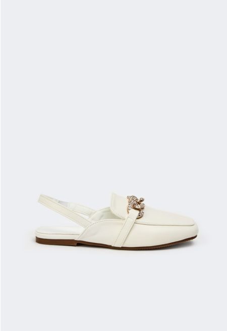 Crystal Chain Mules