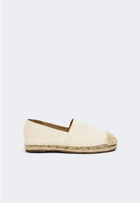 Embossed Anagram Espadrilles