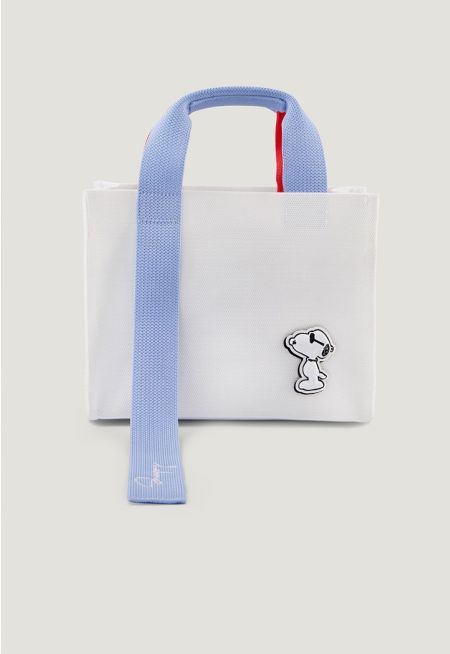 Knitted 3D Snoopy Handbag