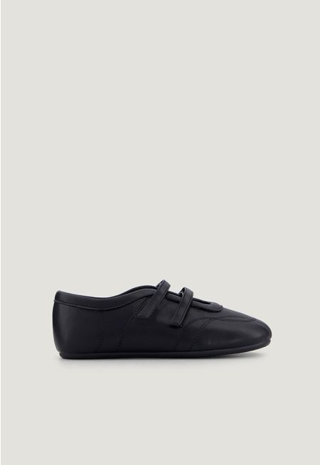 Double Strap Ballerina Flats