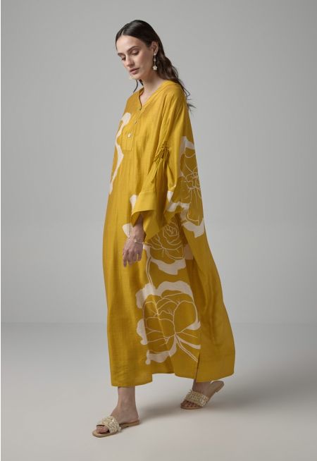 Floral Printed Oversize Dress