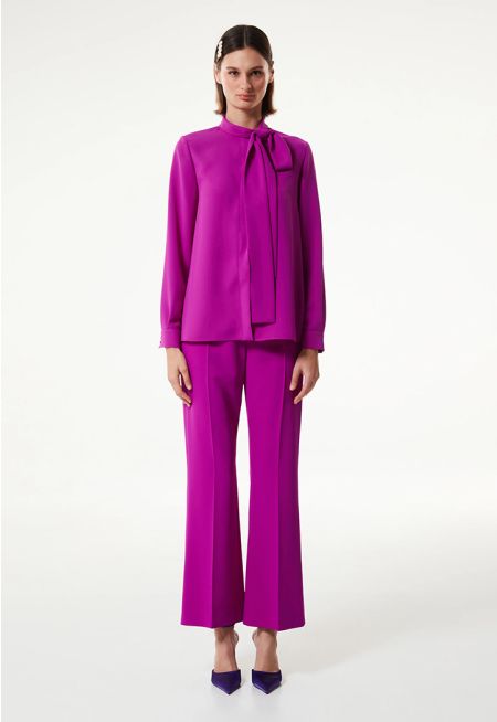 Machka- Wide Leg Fit Trousers 