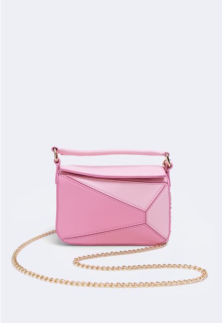 Geometric Crossbody Bag