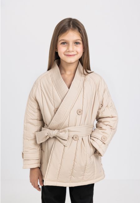 Padded Belted Jacket