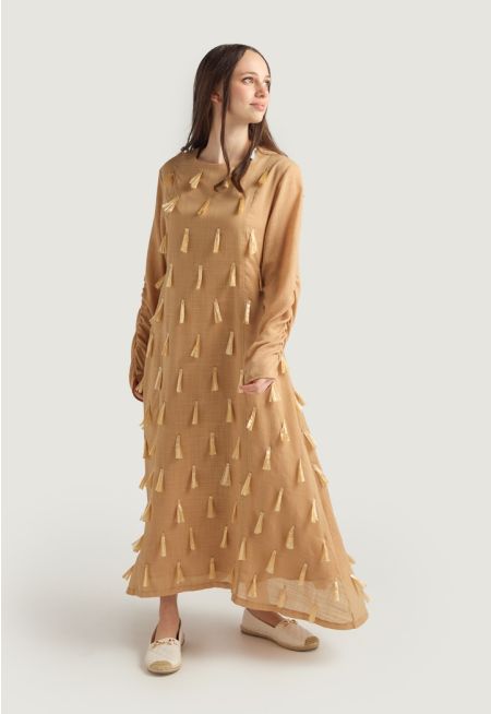 Tassel Embellished Dress