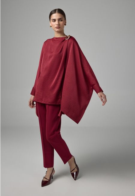Basic High-Waist Trousers