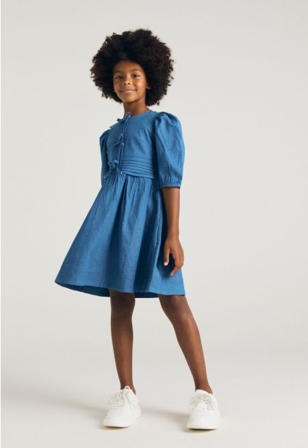 Tencel Ribbon Dress