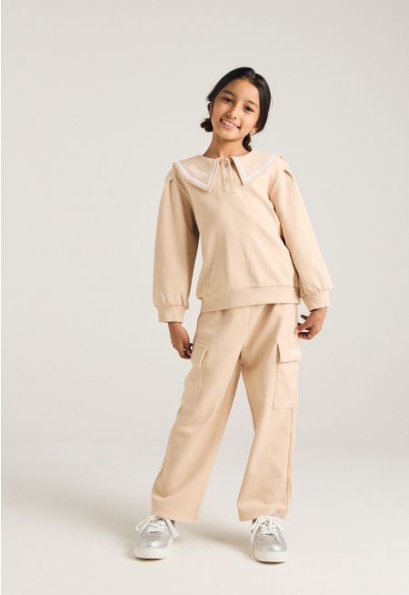 Snoopy Solid Cargo Trousers
