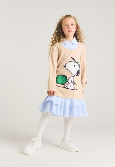 Snoopy Shirt Dress