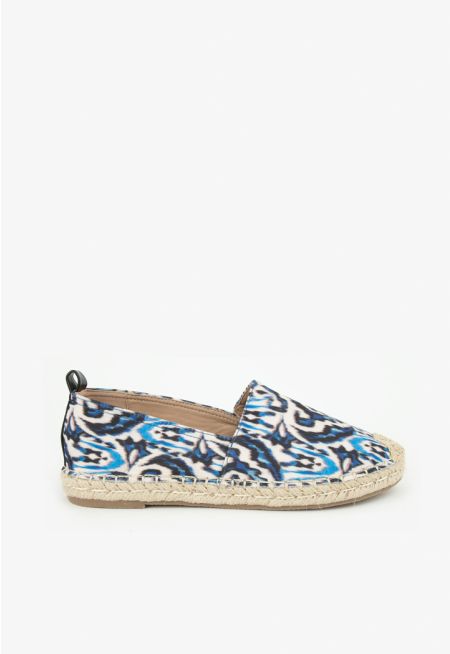 Vibrant Flat Espadrilles