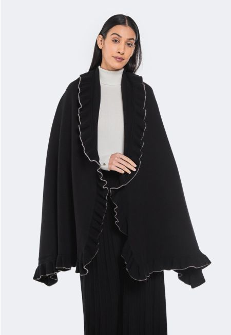 Plain Ribbed Cape