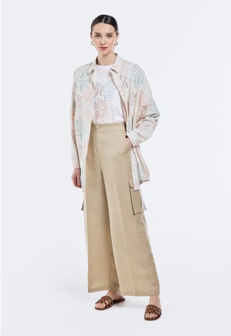 Straight Cut Cargo Trousers