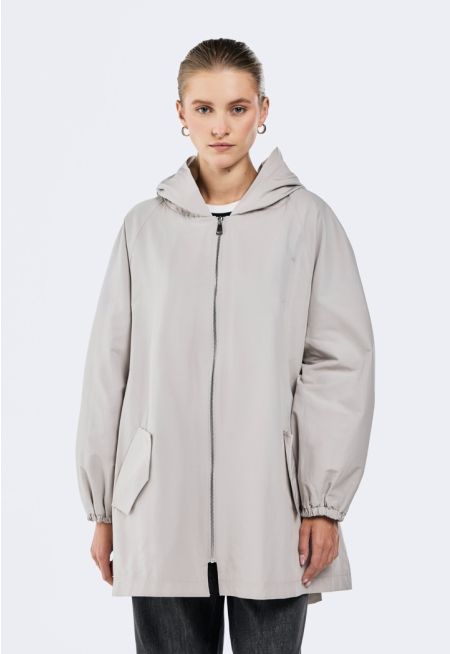Hooded Zip-Up Jacket