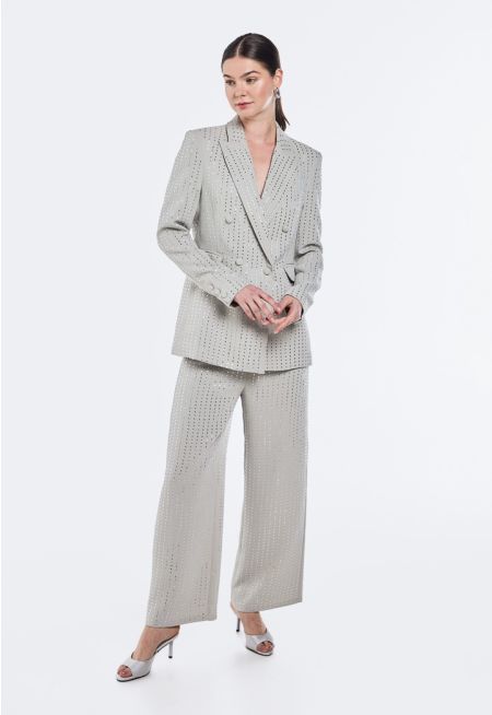 Crystal Embellished Trousers