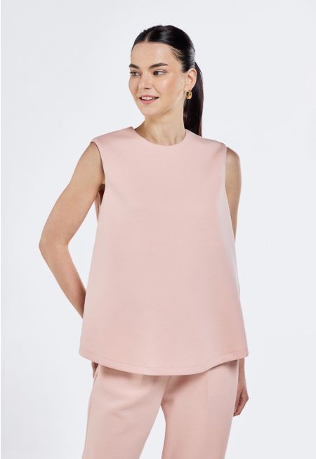 Solid Sleeveless Top