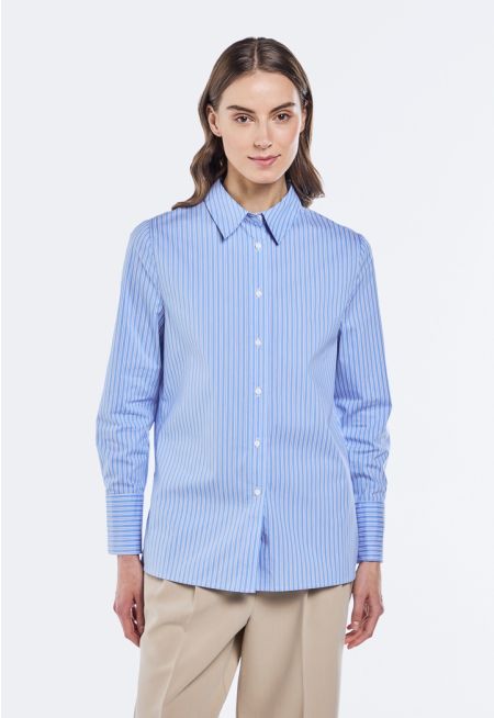 Long Sleeve Striped Shirt