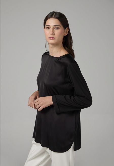 Long Sleeve Basic Blouse