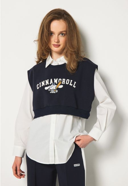 Cinnamoroll Vest and Shirt Set (2PCS)