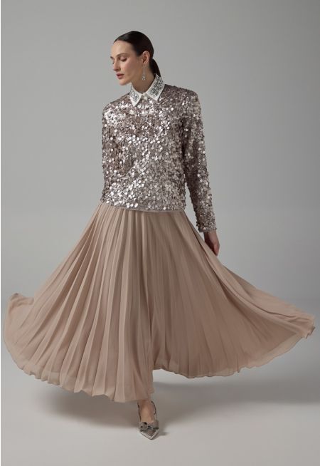 Pleated Basic Skirt