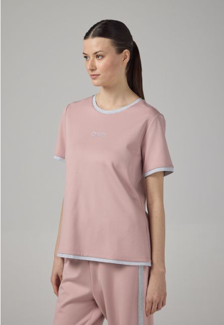 Short Sleeve Contrast T-Shirt