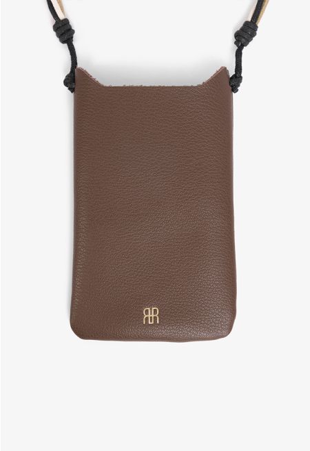Braded Strap Phone Bag