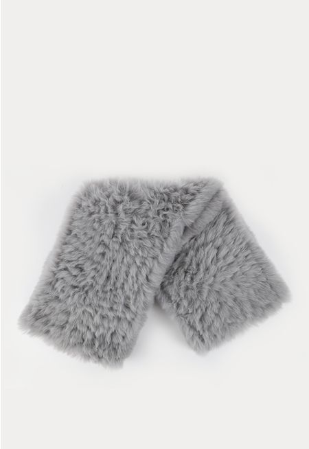 Soft Faux Fur Round Scarf -Sale