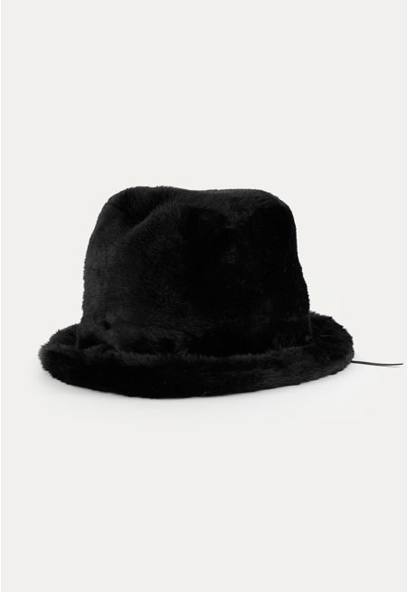 Furry Winter Warm Bucket Hat -Sale