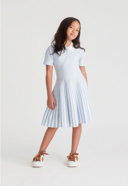 Striped Knit Dress