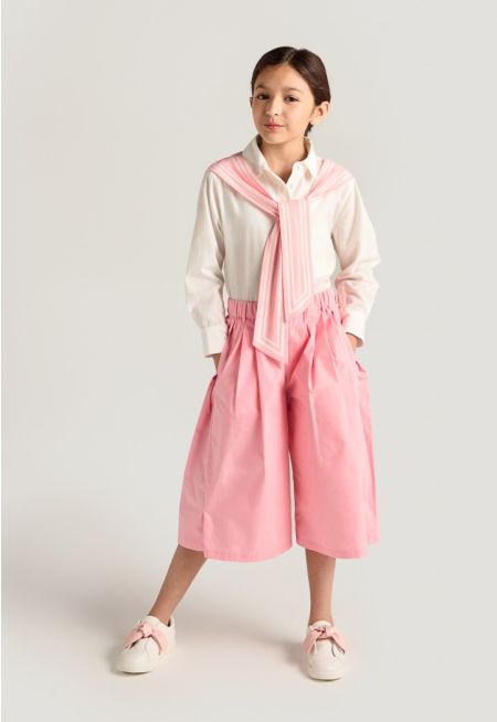 Pleated Waist Pants