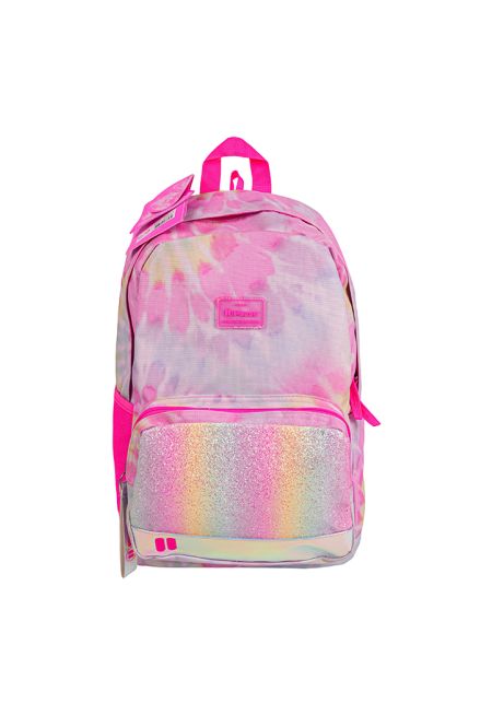 Pause Tie Dye Backpack 17 Inch With Pencil Case