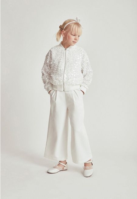 Sequin Jacket and Trouser Set (2PCS)