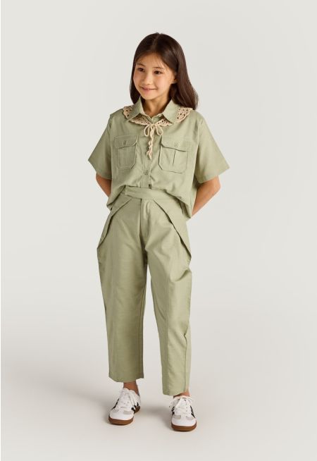 Solid Linen Pants