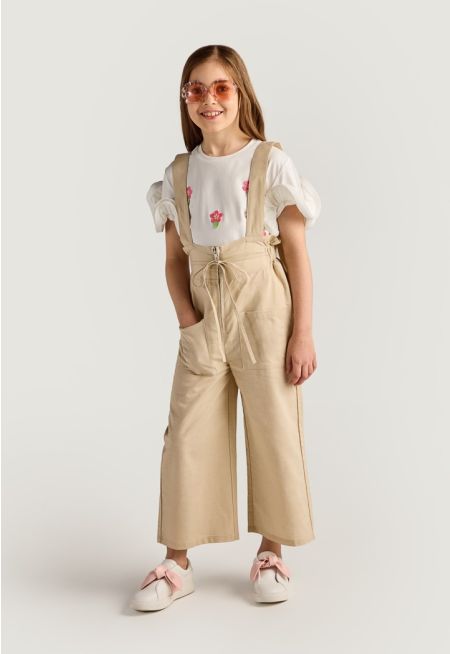 Tie Waist Jumpsuit 