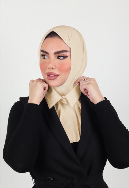 Three in One Solid Basic Hijab