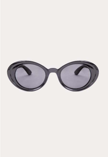 Classic Retro Black Sunglasses