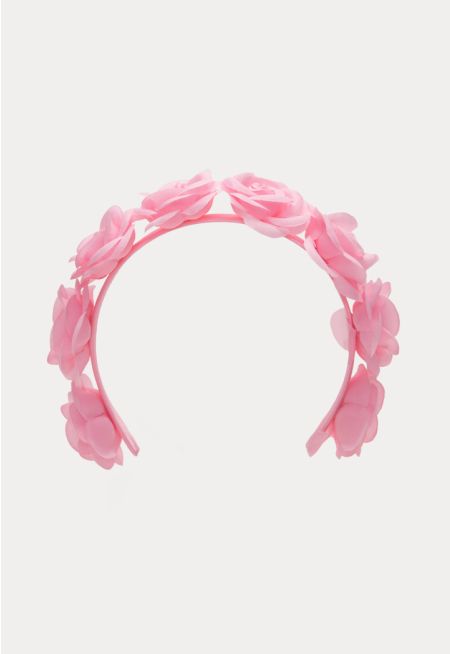 Pretty Rosebud Crown Headband -Sale