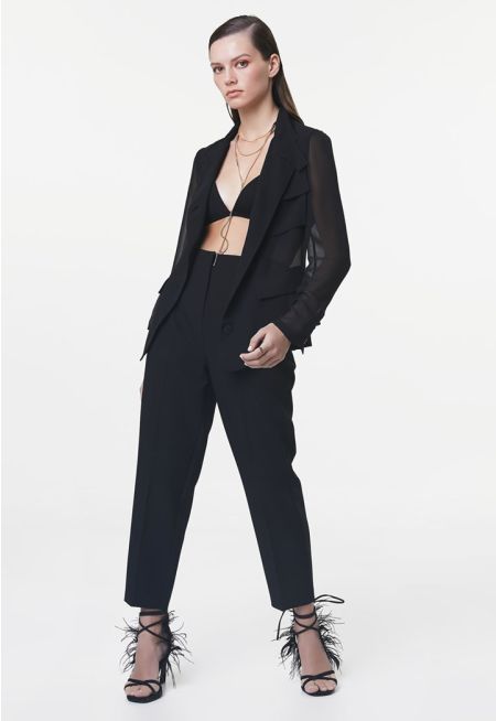 TROUSER SOLID PALAZZO