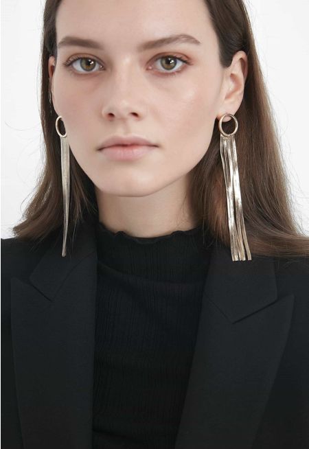 tassel Chain earrings
