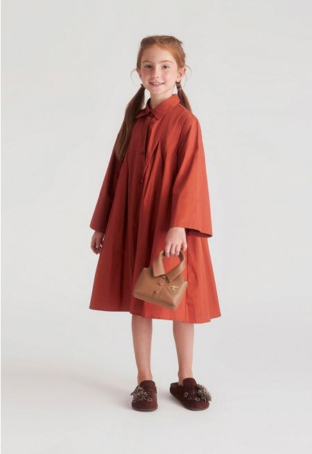 Comfortable Pleated Dress