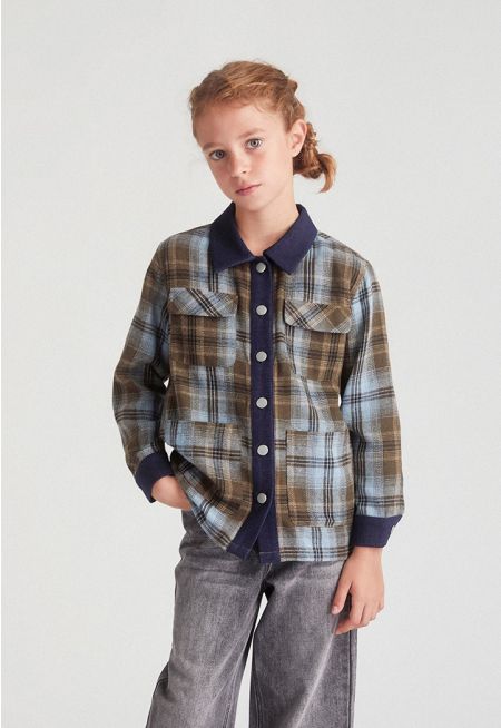Plaid Pocket Shirt