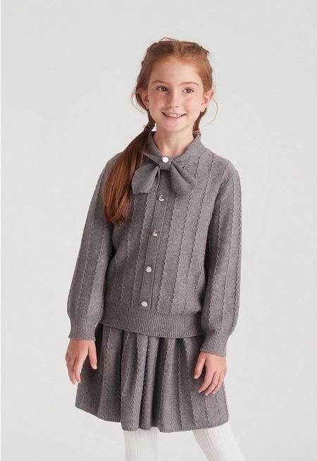 Textured Knit Blouse