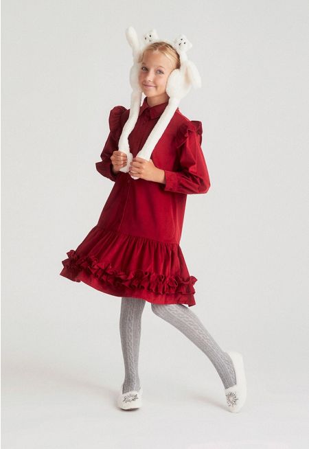 Flamenco Velvet Dress