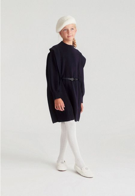 Side Panel Knit Dress
