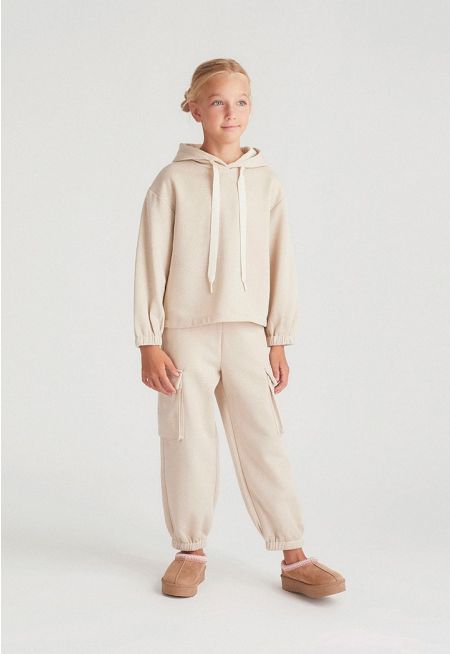 Lurex Hoodie & Trouser Set (2PCS)
