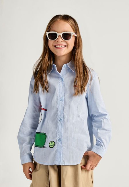 Snoopy Iconic Striped shirt