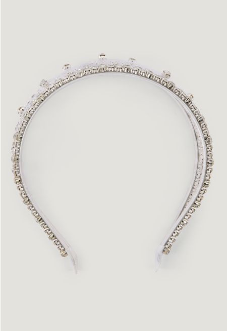 Mesh Crystal Glam Headband