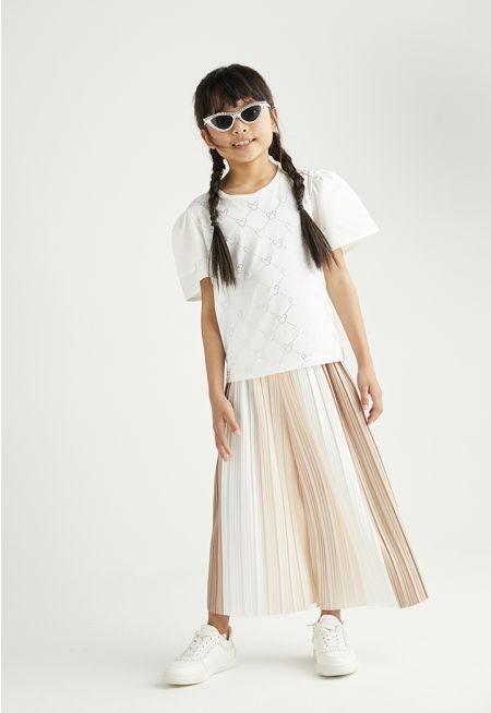 Modern Pleated Palazzo Trousers