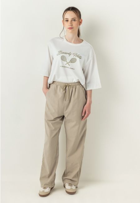 Solid Sporty Pants