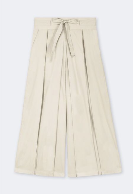Iconic Pleated Palazzo Trousers