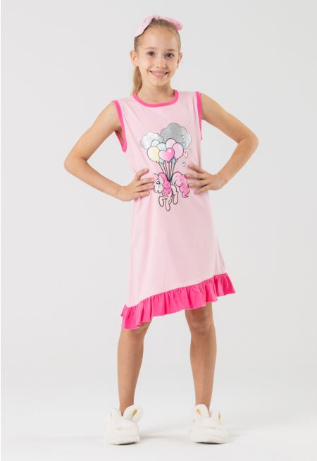 My Little Pony Pinkie Pie Sleeveless Dress Sets -Sale